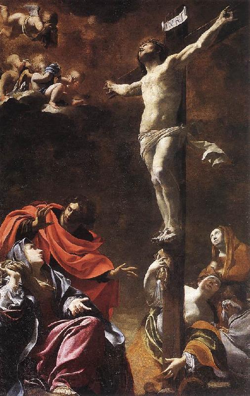VOUET, Simon Crucifixion wet Spain oil painting art